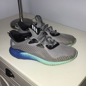 Grey Adidas ALPHABOUNCE shoes